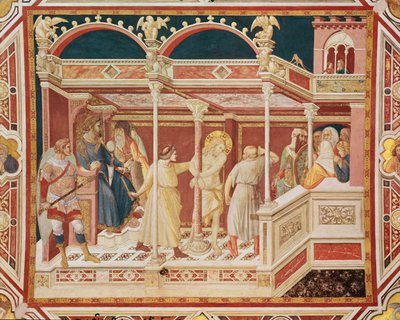 The Flagellation of Christ, c.1320 by Pietro Lorenzetti